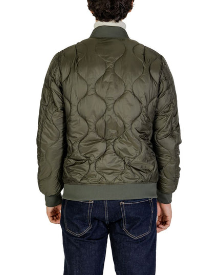 Gianni Lupo Green Polyamide Jacket