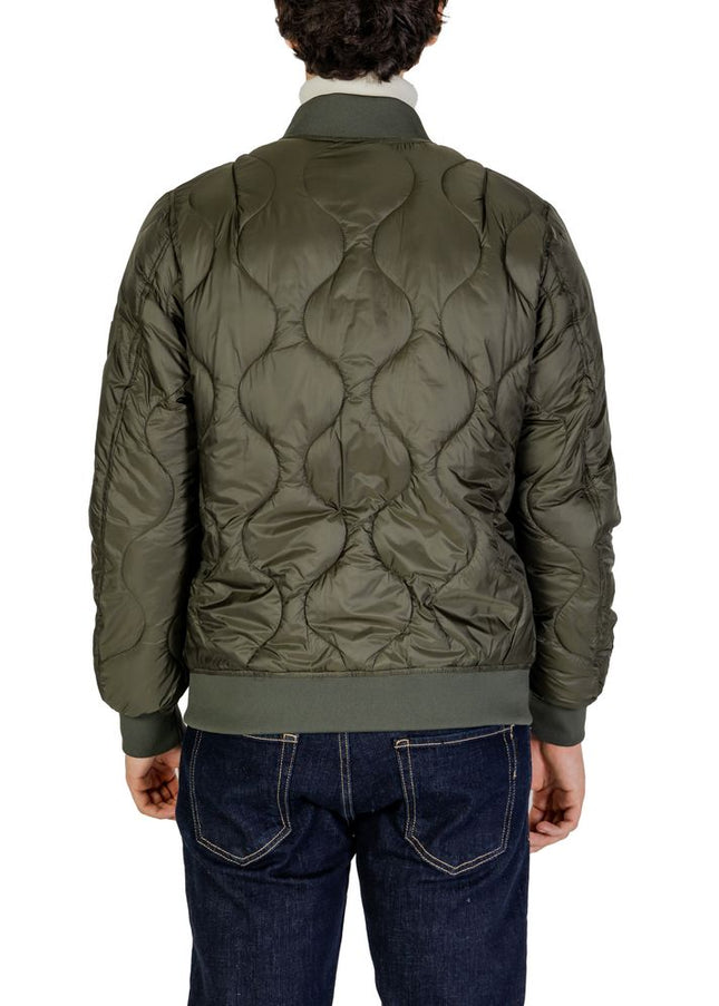 Gianni Lupo Green Polyamide Jacket