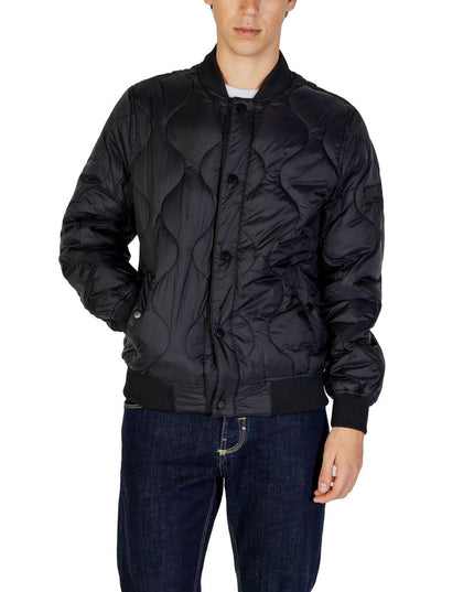 Gianni Lupo Black Polyamide Jacket