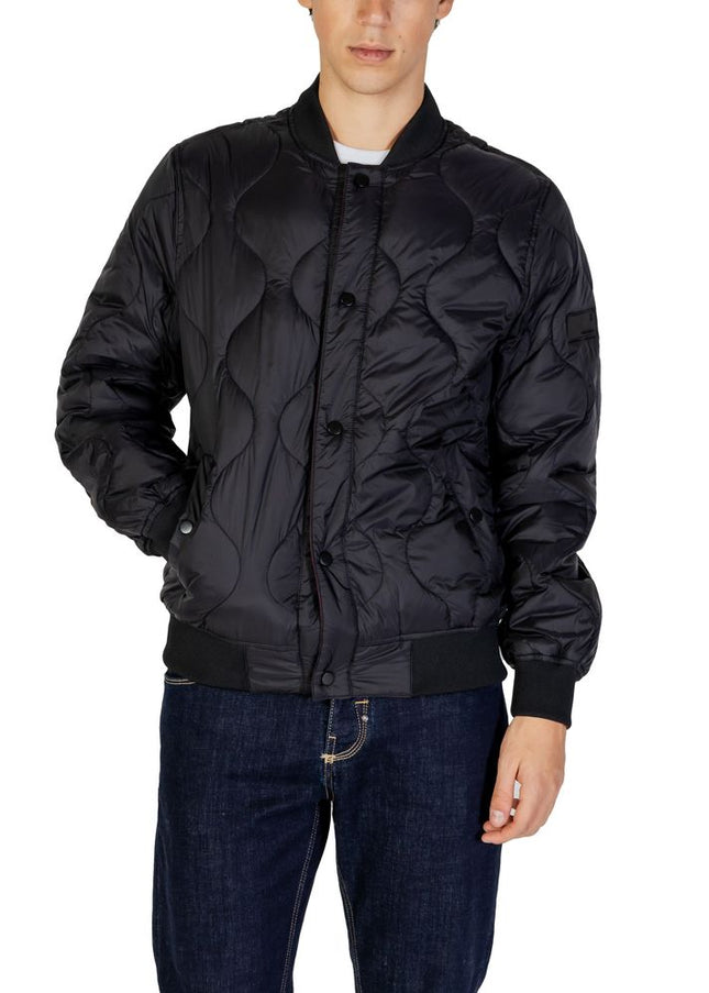 Gianni Lupo Black Polyamide Jacket