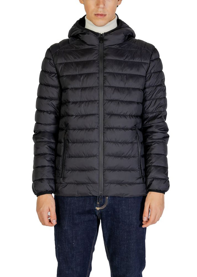 Gianni Lupo Black Polyamide Jacket