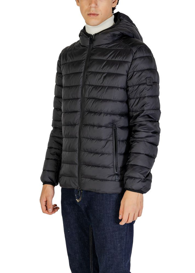 Gianni Lupo Black Polyamide Jacket