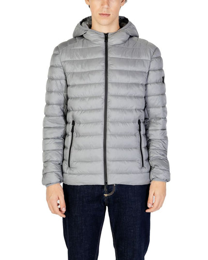 Gianni Lupo Gray Polyamide Jacket