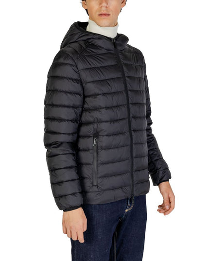 Gianni Lupo Black Polyamide Jacket