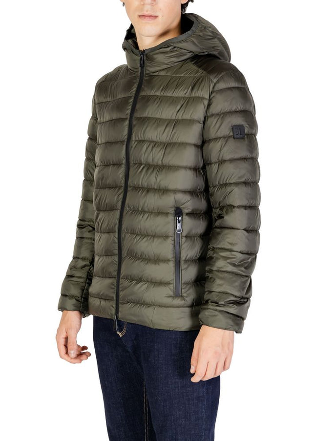 Gianni Lupo Green Polyamide Jacket