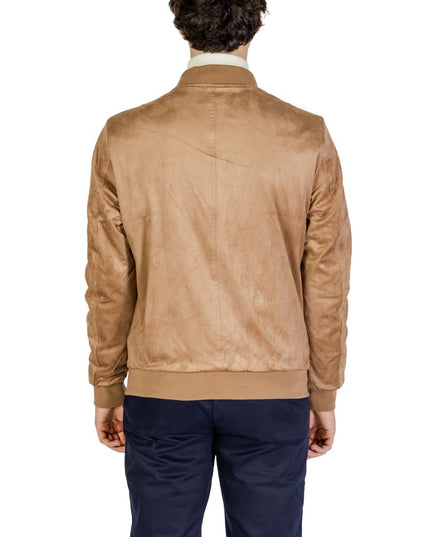 Gianni Lupo Beige Polyester Jacket