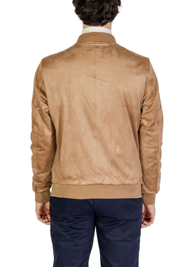 Gianni Lupo Beige Polyester Jacket