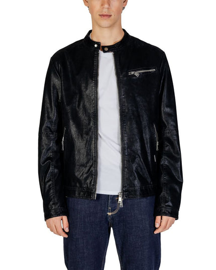 Gianni Lupo Black Cotton Jacket