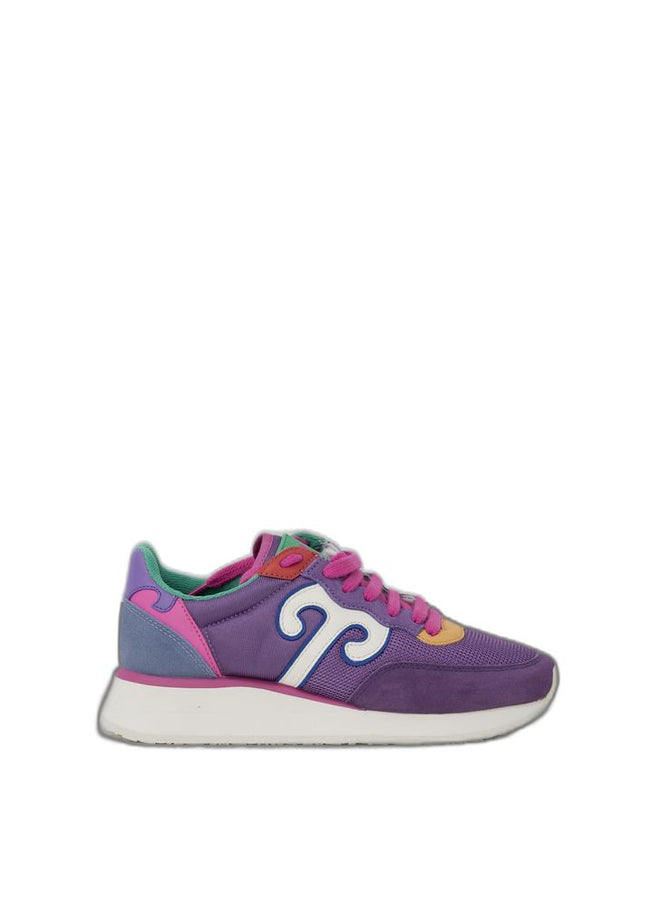 Wushu Purple Leather Sneaker