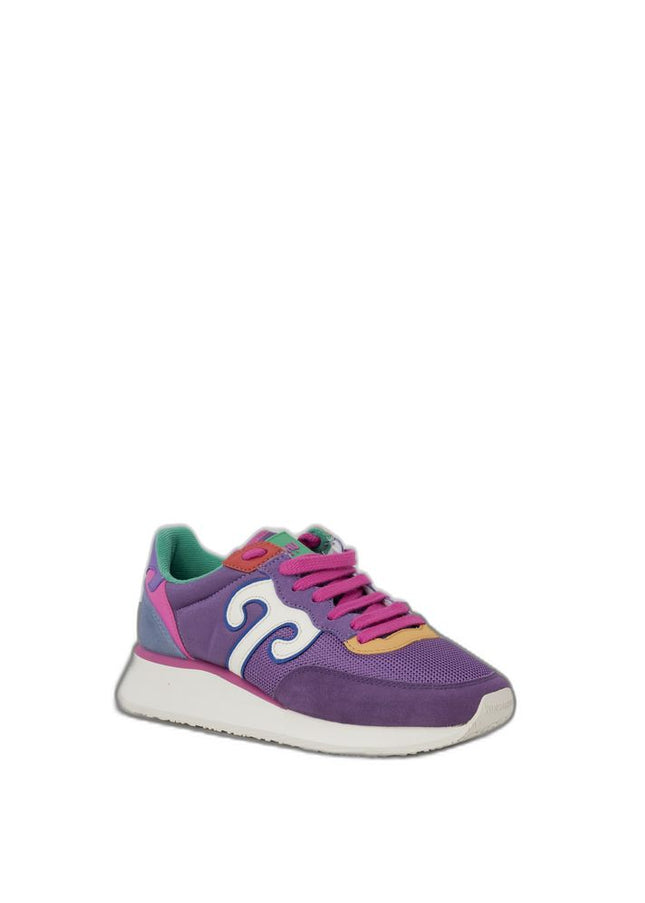 Wushu Purple Leather Sneaker