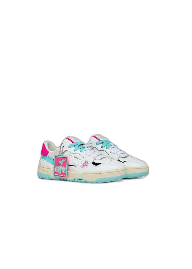 Crime London Pink Leather Sneaker