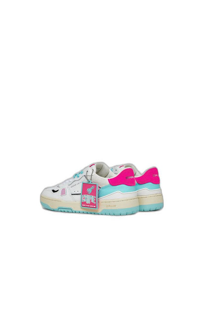 Crime London Pink Leather Sneaker