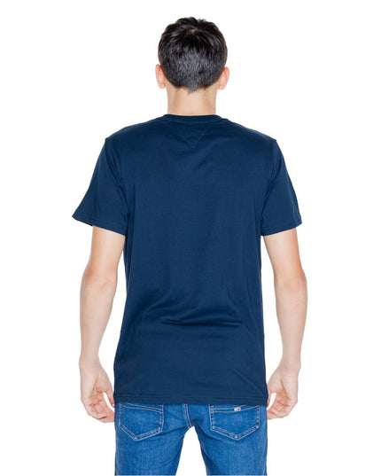 Tommy Hilfiger Jeans Blue Cotton Rigenerato T-Shirt