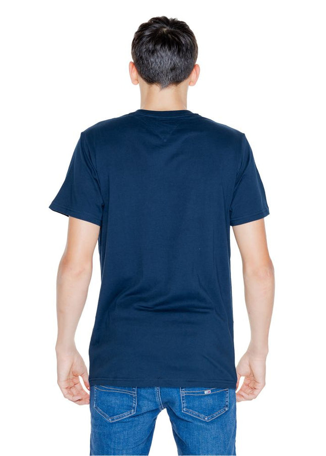 Tommy Hilfiger Jeans Blue Cotton Rigenerato T-Shirt