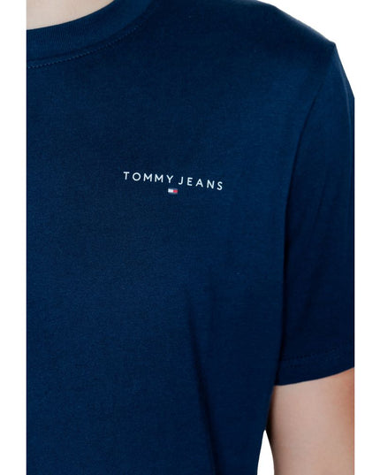 Tommy Hilfiger Jeans Blue Cotton Rigenerato T-Shirt