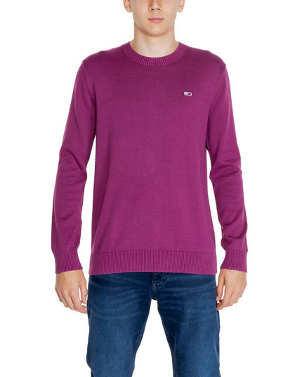 Tommy Hilfiger Jeans Purple Organic Cotton Sweater