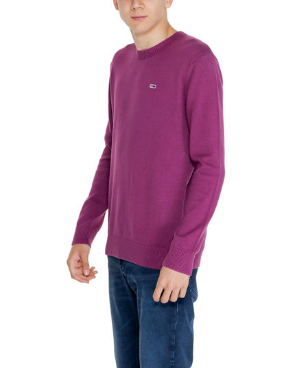 Tommy Hilfiger Jeans Purple Organic Cotton Sweater