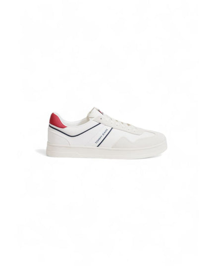 Tommy Hilfiger Jeans White Suede Sneaker