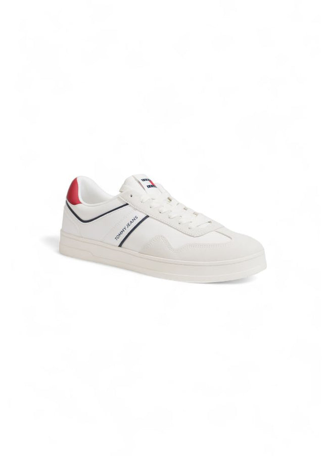 Tommy Hilfiger Jeans White Suede Sneaker