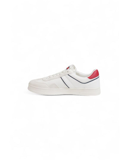 Tommy Hilfiger Jeans White Suede Sneaker