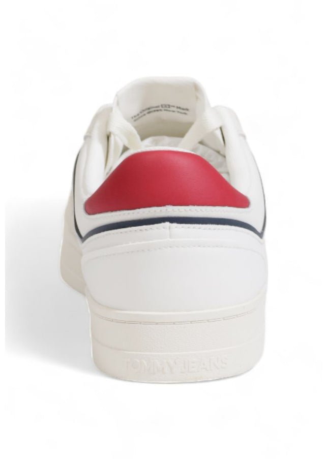 Tommy Hilfiger Jeans White Suede Sneaker