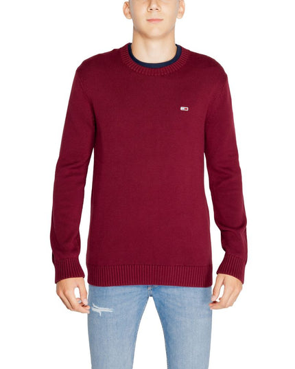 Tommy Hilfiger Jeans Bordeaux Organic Cotton Sweater