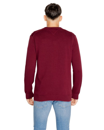 Tommy Hilfiger Jeans Bordeaux Organic Cotton Sweater