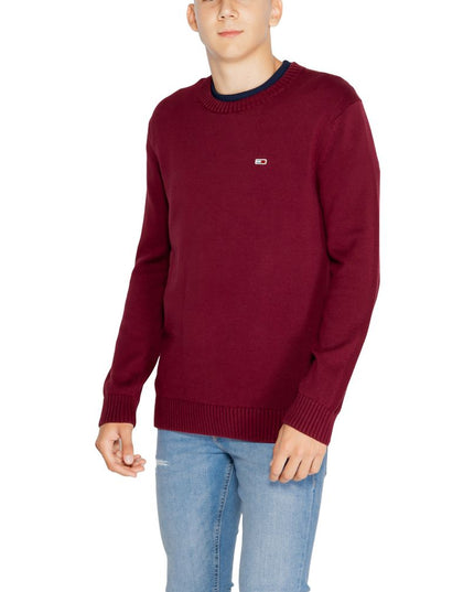 Tommy Hilfiger Jeans Bordeaux Organic Cotton Sweater