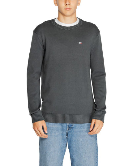 Tommy Hilfiger Jeans Gray Organic Cotton Sweater