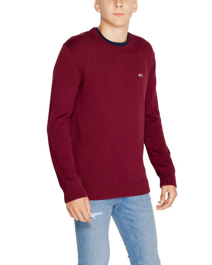 Tommy Hilfiger Jeans Bordeaux Organic Cotton Sweater