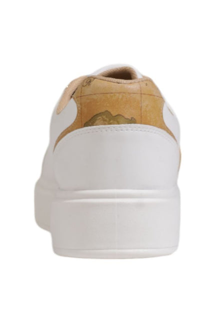 Alviero Martini Prima Classe White Polyethylene Sneaker