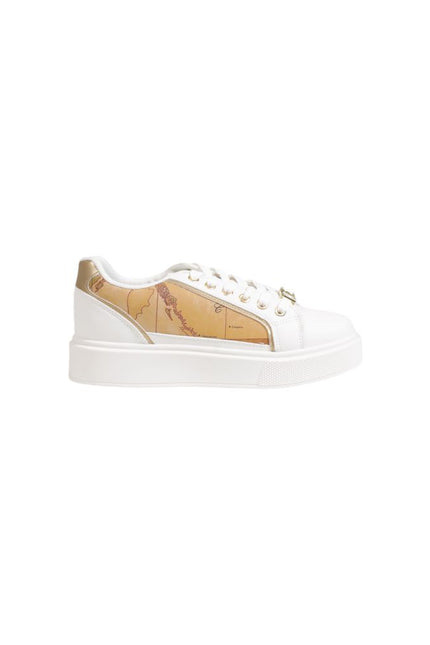 Alviero Martini Prima Classe White Polyethylene Sneaker