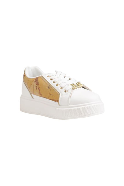 Alviero Martini Prima Classe White Polyethylene Sneaker