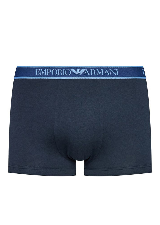 Emporio Armani Underwear Blue Cotton Underwear