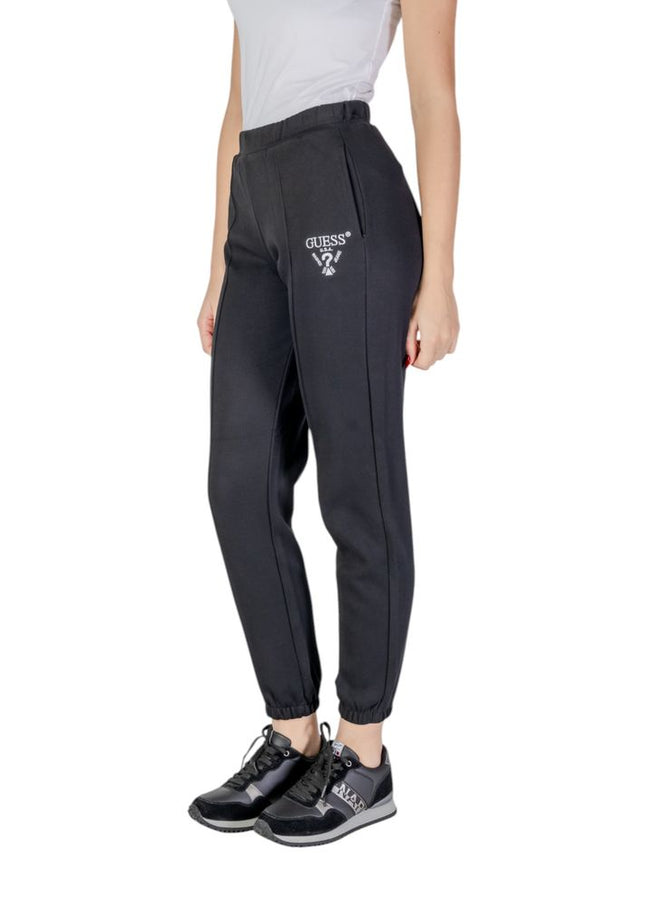 Guess Active Black Polyester Jeans & Pant