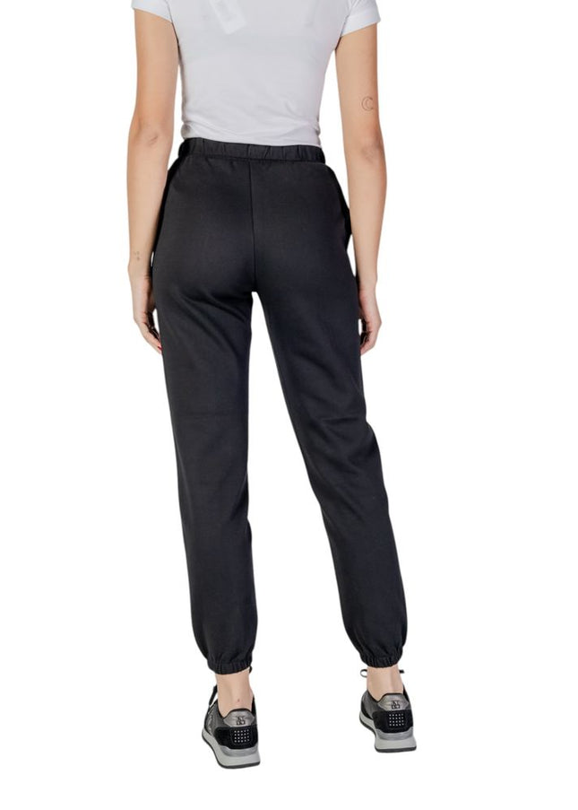 Guess Active Black Polyester Jeans & Pant