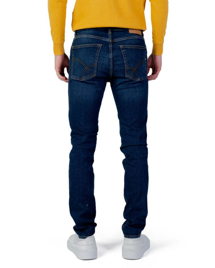 Gas Blue Cotton Jeans & Pant