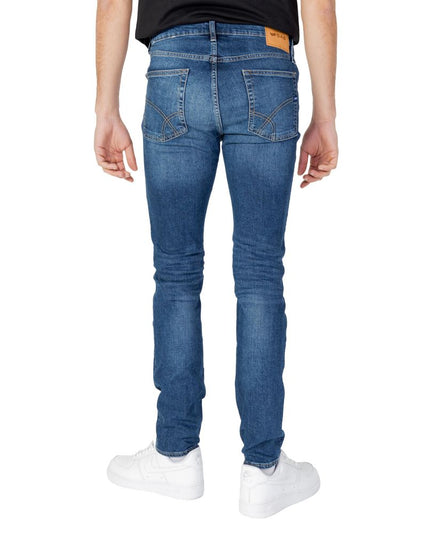 Gas Blue Cotton Jeans & Pant