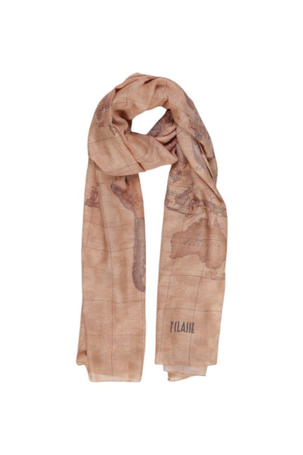 Alviero Martini Prima Classe Beige Polyester Scarf