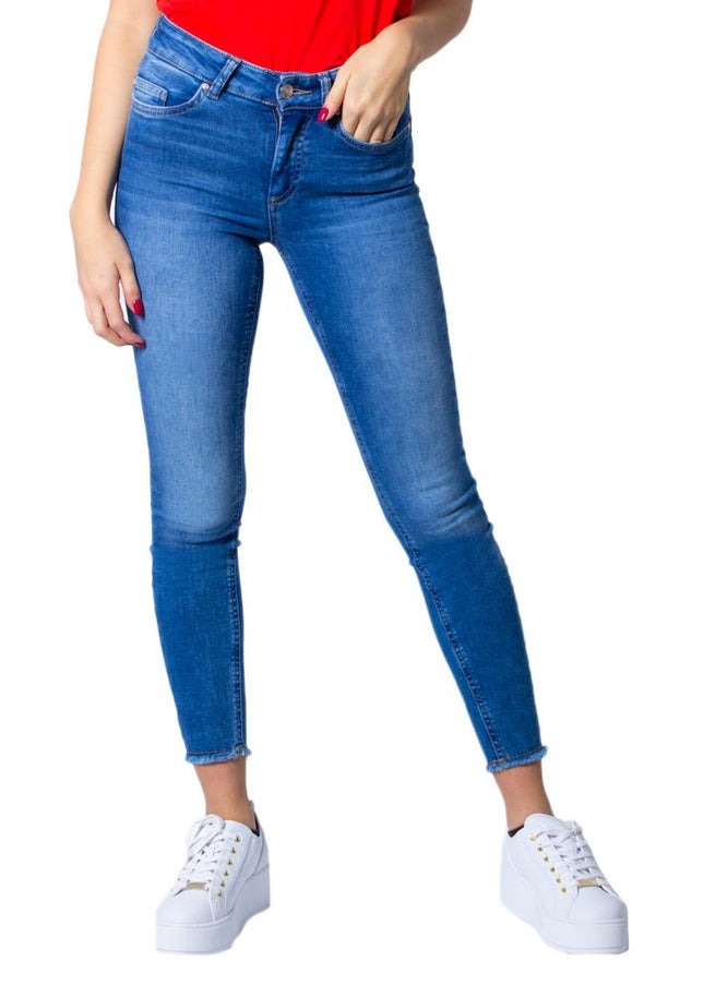 Only Blue Cotton Jeans & Pant