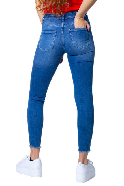 Only Blue Cotton Jeans & Pant