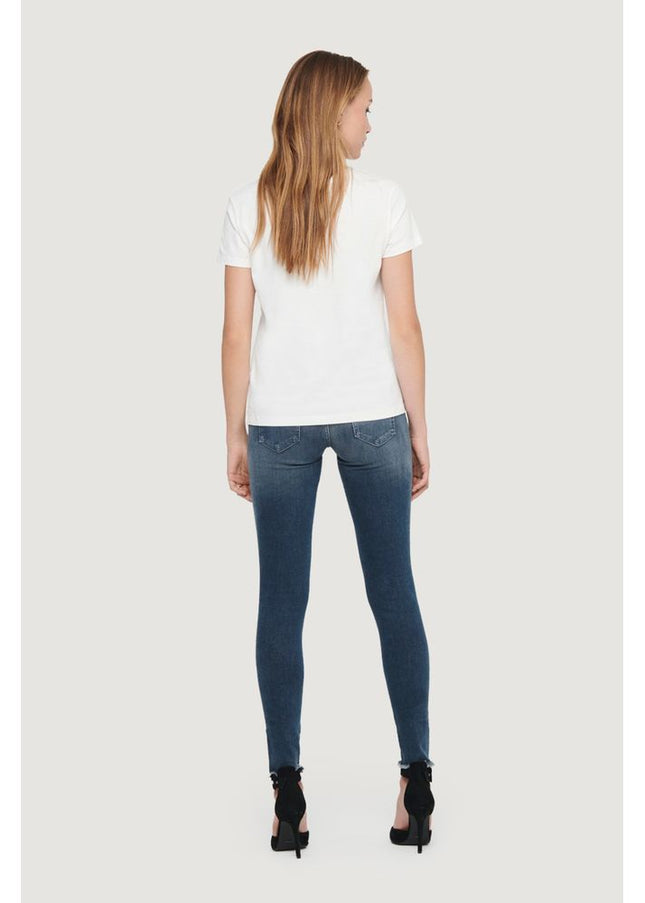 Only Blue Cotton Jeans & Pant