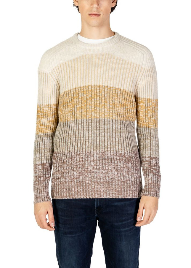 Hydra Clothing Beige Acrylic Sweater