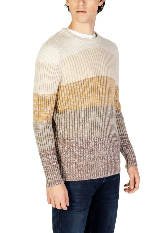 Hydra Clothing Beige Acrylic Sweater