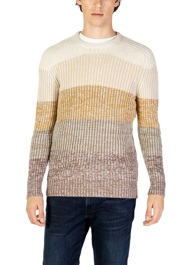 Hydra Clothing Beige Acrylic Sweater