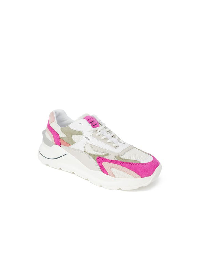 D.A.T.E Pink Suede Sneaker