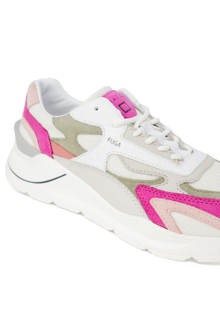 D.A.T.E Pink Suede Sneaker