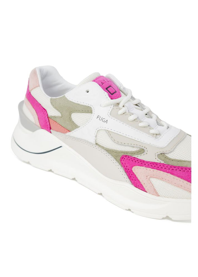 D.A.T.E Pink Suede Sneaker