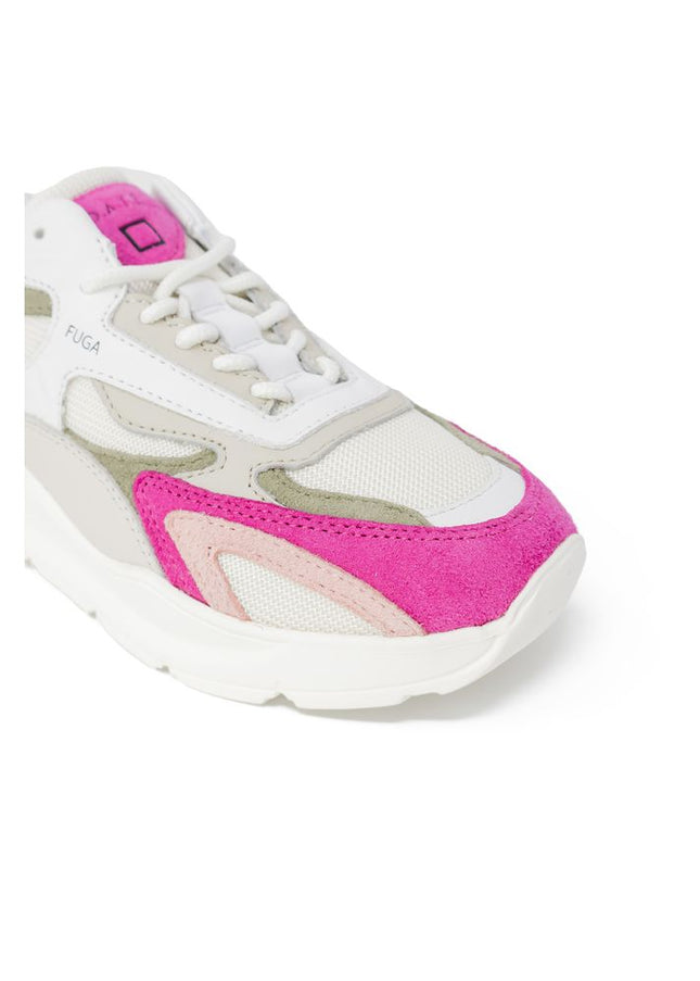 D.A.T.E Pink Suede Sneaker