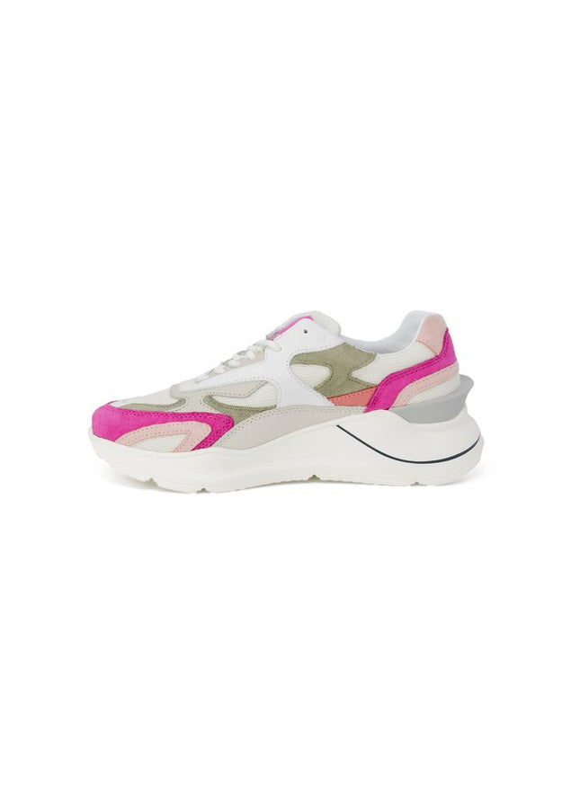 D.A.T.E Pink Suede Sneaker